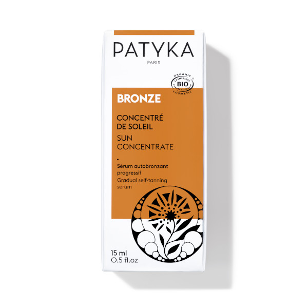 Patyka - Concentré de Soleil - Sérum autobronzant progressif Patyka - Concentré de Soleil - Sérum autobronzant progressif